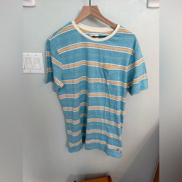 O'NEILL Brockton blue Men's Striped T-Shirt - Comfortable Graphic Tees For Men - Picture 5 of 10